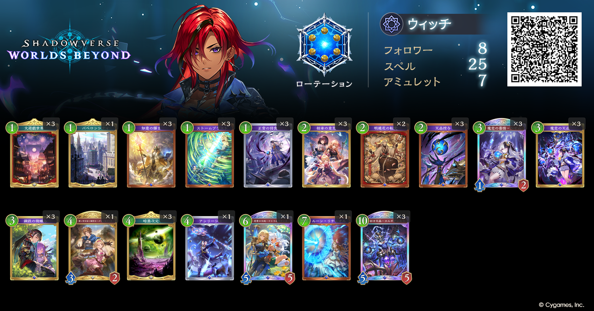 Shadowverse Premier Series 26-27開幕戦前半デッキリストを公開｜NEWS